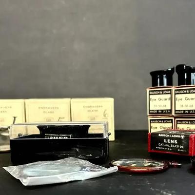 Vintage Jewelers Loupes, Engravers Glasses And More