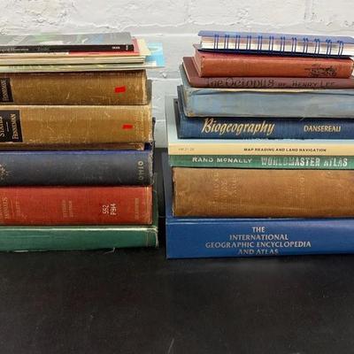 Vintage Books On Varied Subjects, Anatomy, Biogeography & More
