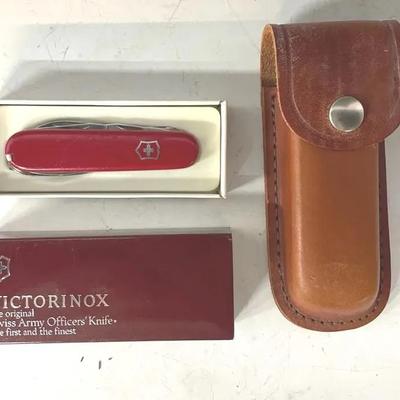 Victorinox Swiss Army Knife With Case