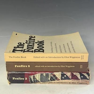 1972-73 Foxfire Books 1-3