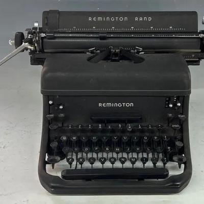 1942 Remington Rand Typewriter W/ 3/8” Font