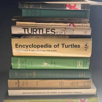 Books and Pamphlets on Turtles, Lizards and Rattlesnakes (10+)