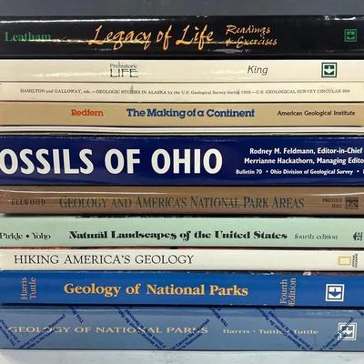 Vintage Geology Textbooks & Oversized Science Books
