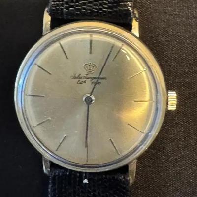 Jules Jürgensen Mens Watch With Black Band