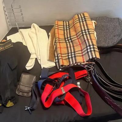 Men’s Accessories - Belts, Burberry Scarf, Socks, Hats, Suspenders, Grooming