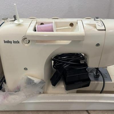 Baby Lock Sewing Machine with Foot Pedal & Accessories