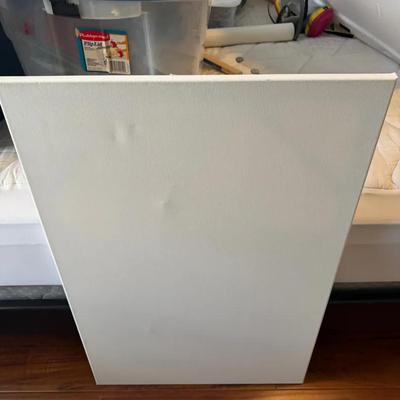 Large Blank Artist Canvas – 24x36” 