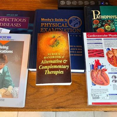 Assorted Nursing and Medical Textbooks