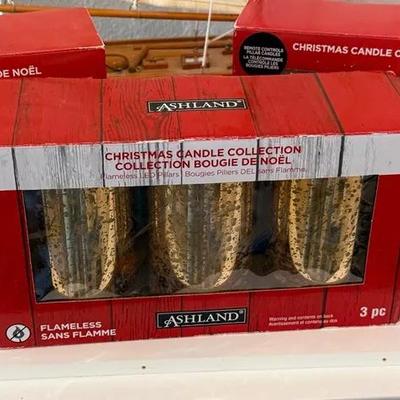 Lot Of Frameless Candles - Holiday And Everyday Use With Remotes 