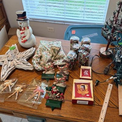 Assorted Christmas Decor and Holiday Accessories
