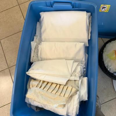 Large Assorted Linen & Curtain Collection