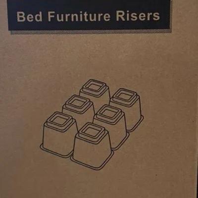 Bed Furniture Risers – Set of 6 (Model 6P-5)