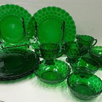 Vintage Anchor Hocking "Bubble" Glass 