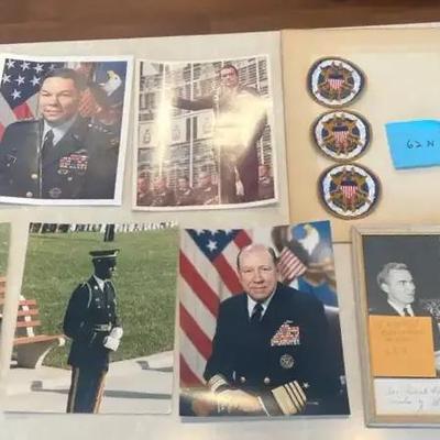 Official Military Photographs Mostly From The 1970's and 1980's, Largely JCS, Includes LBJ