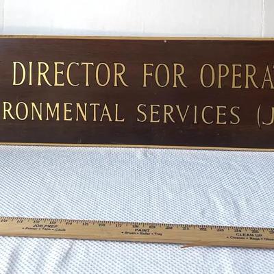 Sign From The Joint Chiefs Of Staff