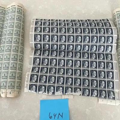 World War II Deutschland/Hitler Sheet Of Postage Stamps And Other Deutschland Stamps from Same Era