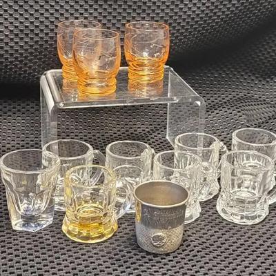 Vintage Shot Glasses 