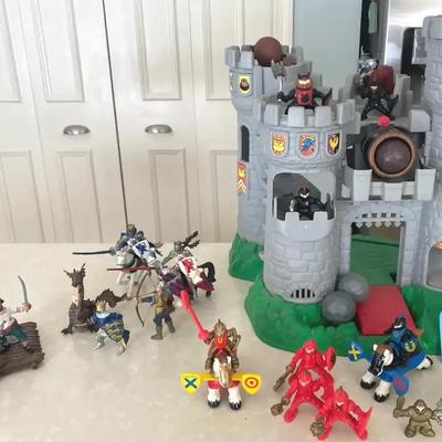 Fisher-Price Knights Castle And Other Knight And Pirate Toys