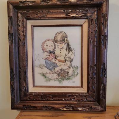 2 Signed & Framed Paintings