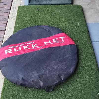 Rukk Net Sports Pop Up Golf Net & Green