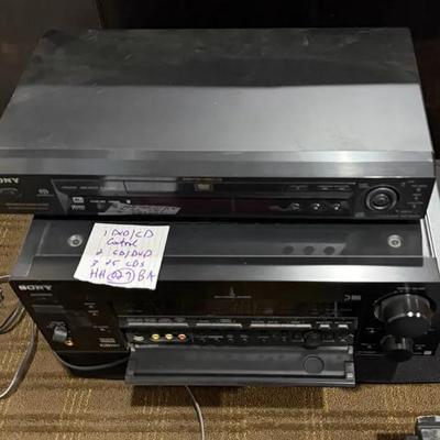 Sony CD/DVD Player & CDs, DVDs