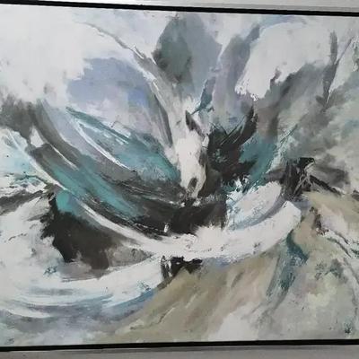 Large Framed Painting