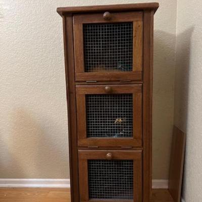 Antique Pie Safe Cabinet