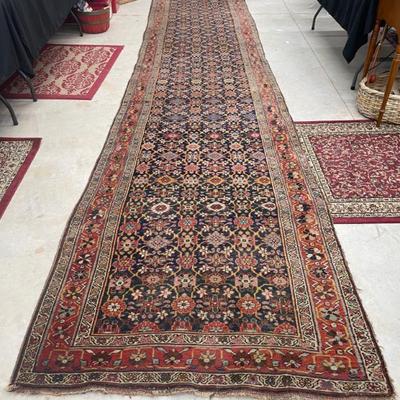Sale Photo Thumbnail #2: Heriz Persian tribal runner 18x4