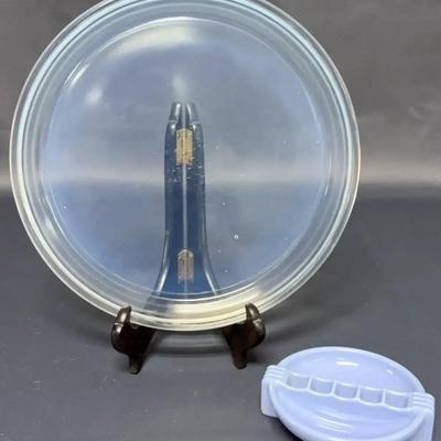 1930’s Snuff-a-Rette Ashtray And Pie Plate