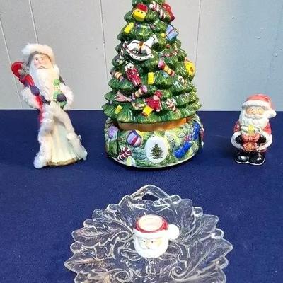 Spode Christmas Tree Music Box & More