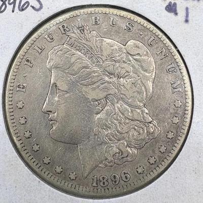1896-S Morgan Silver Dollar