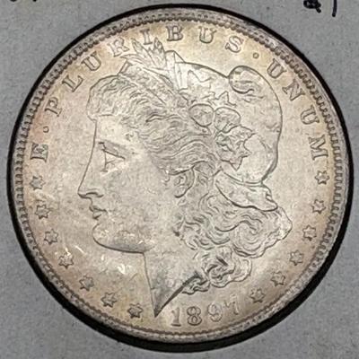 1897 Morgan Silver Dollar