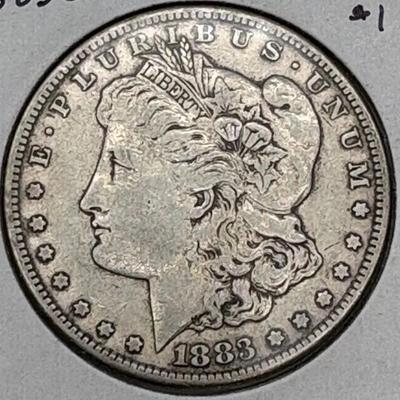 1883-S Morgan Silver Dollar