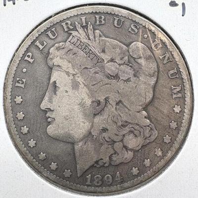 1894-O Morgan Silver Dollar