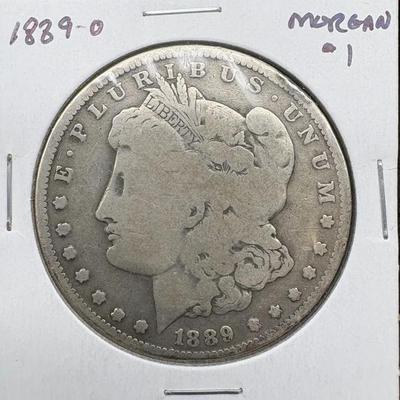 1889-O Morgan Silver Dollar