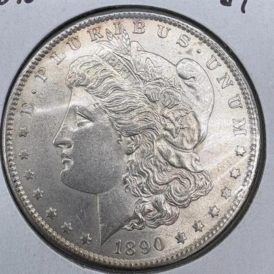 1890-S Morgan Silver Dollar