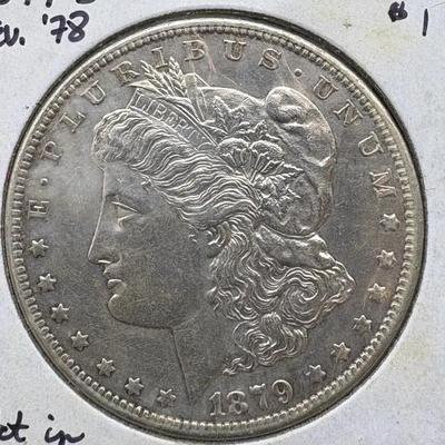 1879-S Morgan Silver Dollar...VAM 42
