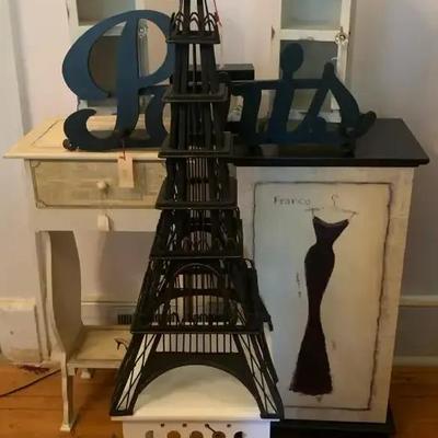 Paris-Themed Decorative Furniture & Accent Collection