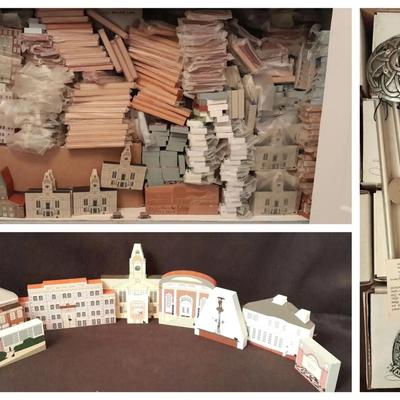 Cats Meow Village Historic Aiken Landmarks with Aiken Wind Chimes