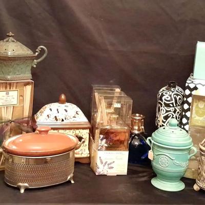 Decorative Diffusers & Fragrance Collection, featuring Ceramic & Reed Styles