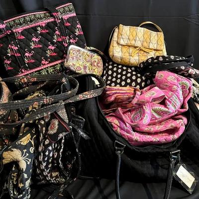 Vera Bradley Handbags & Accessories Collection with Coordinating Travel Bags