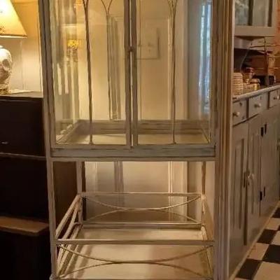 Wrought Iron Wardian Case Terrarium