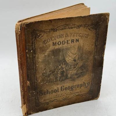 1867 - Modern School Geography By Colton And Fitch