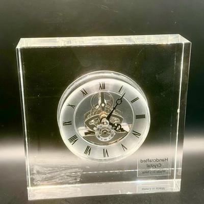 Square Crystal Clock