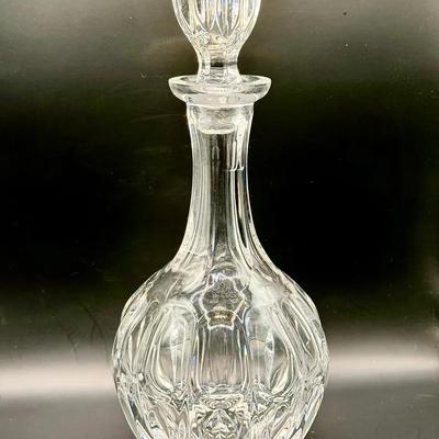 Gorham Crystal Gor12 Pattern Decanter & Stopper 