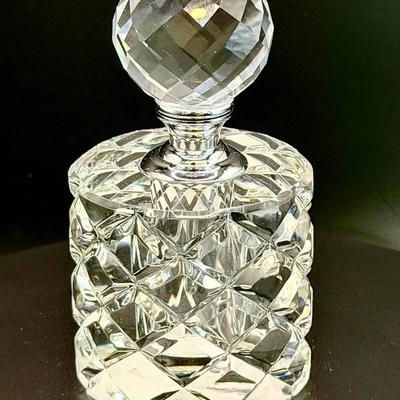 (2) Wonderful Crystal Perfume Bottles 