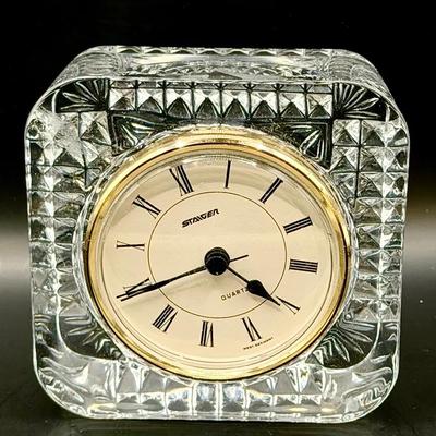 Staiger quartz crystal desk clock.  