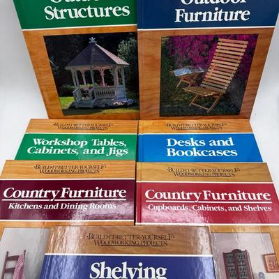 (7) Woodworking Projects Book Series 