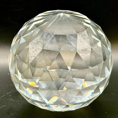Faceted Crystal Prism