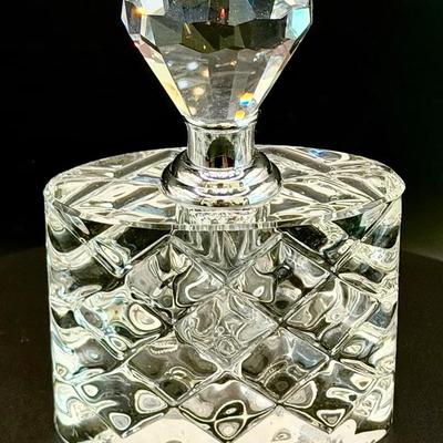 Lovely Crystal Perfume Bottle 